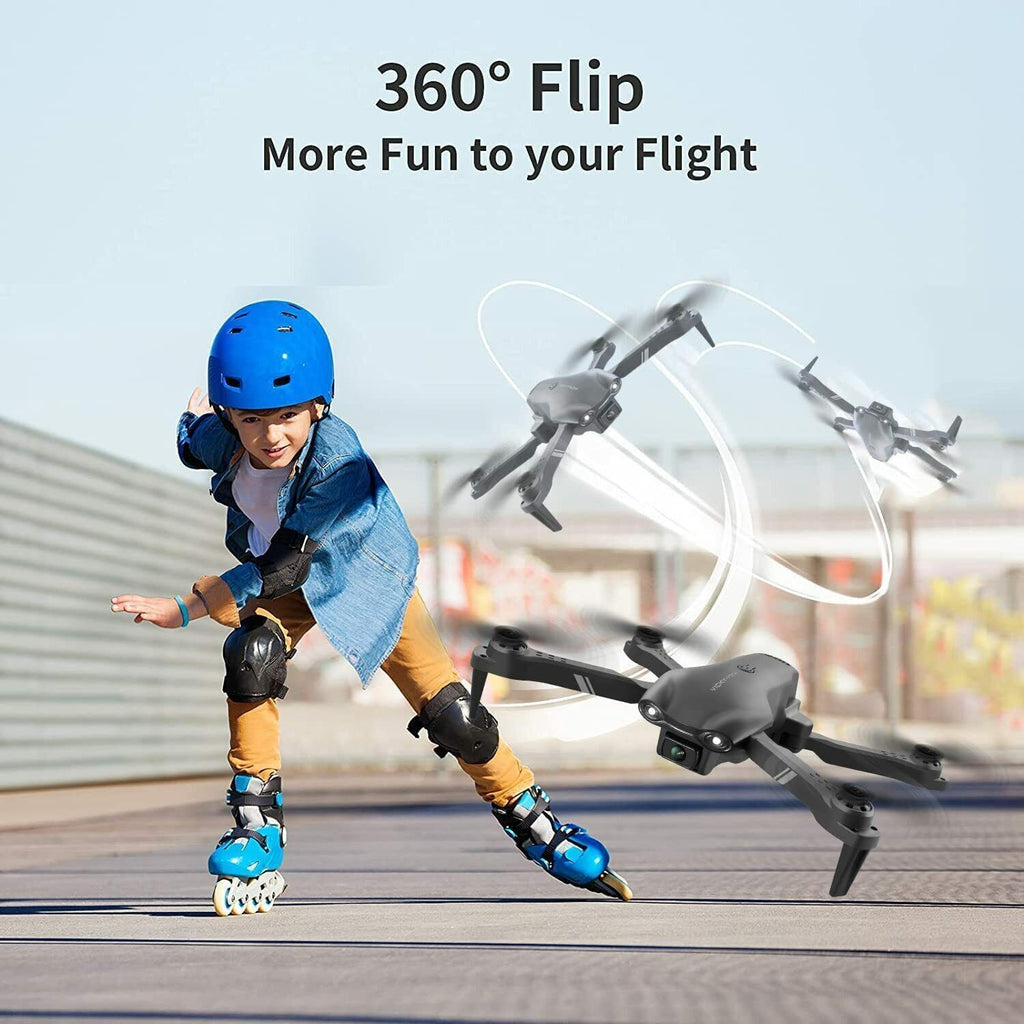 V13 RC Drone | 6K HD Dual Camera, WiFi FPV, Foldable Quadcopter, 2 Batteries