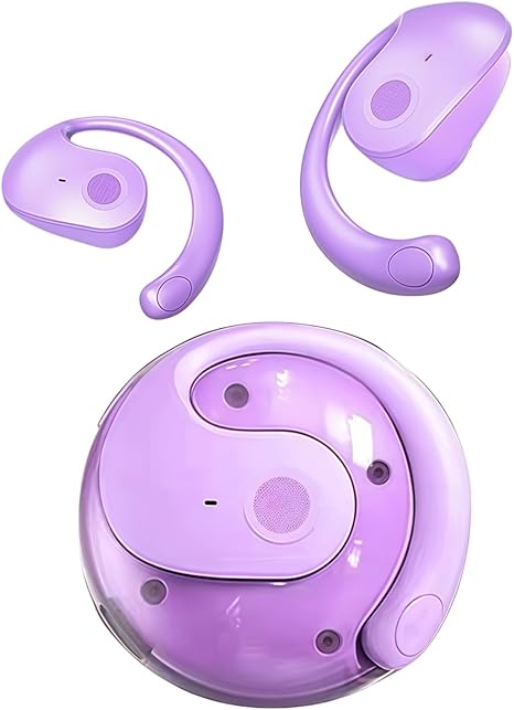 Open Ear Wireless Earbuds | Bluetooth 5.0, Touch Control, Active Noise Reduction