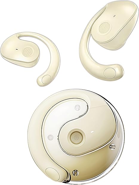 Open Ear Wireless Earbuds | Bluetooth 5.0, Touch Control, Active Noise Reduction
