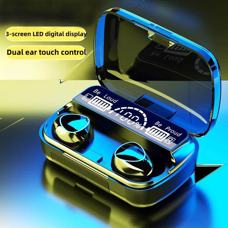 TWS Wireless Earbuds | LED Display Charging Case, Touch Control, Deep Bass
