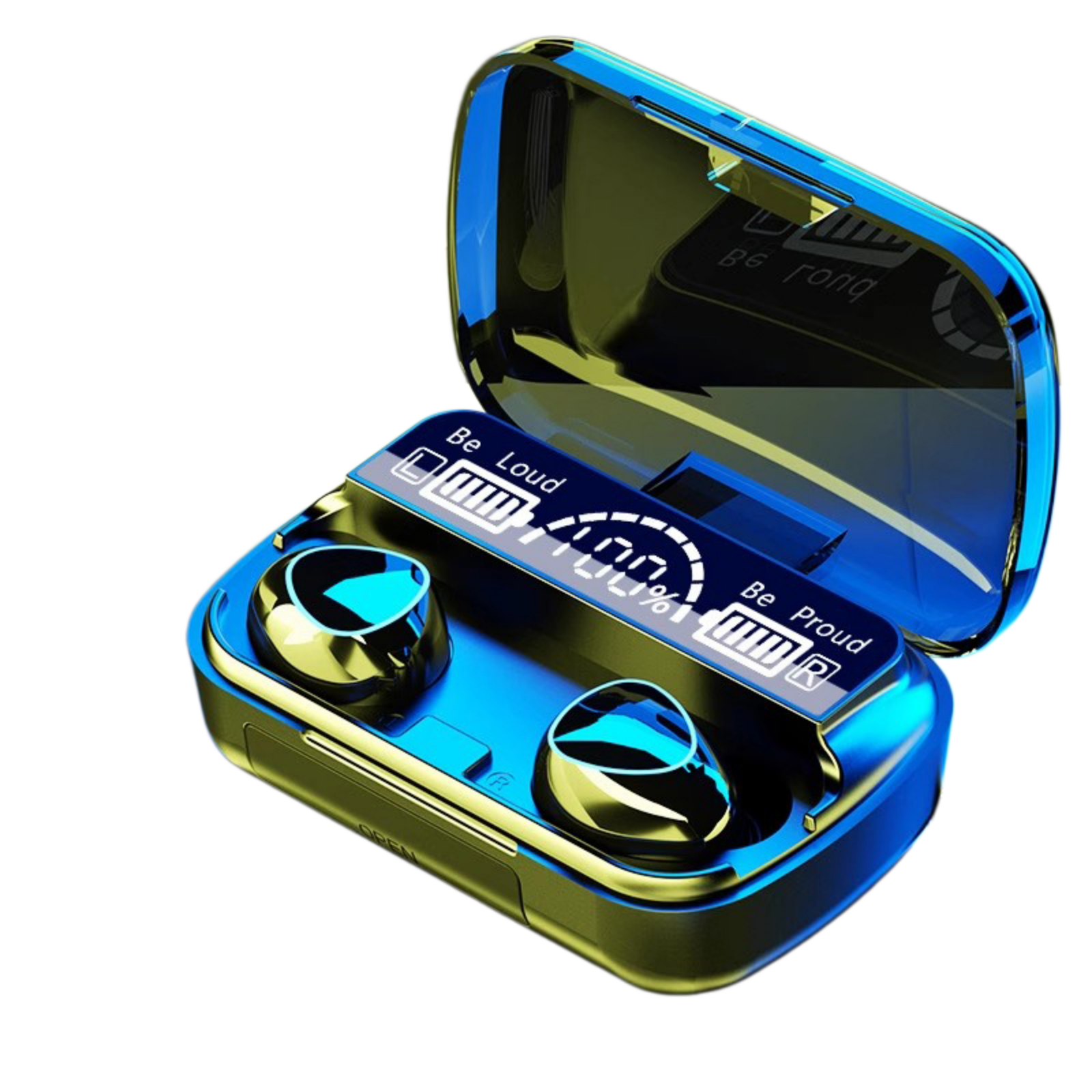 TWS Wireless Earbuds | LED Display Charging Case, Touch Control, Deep Bass