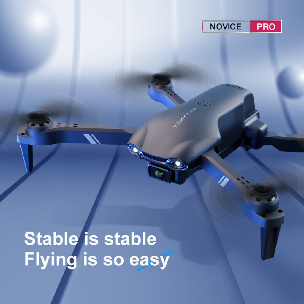 V13 RC Drone | 6K HD Dual Camera, WiFi FPV, Foldable Quadcopter, 2 Batteries