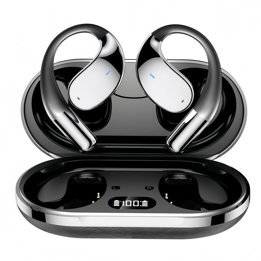 AI Real-Time Translation Earbuds | 80-Hour Battery, Deep Bass, IPX7 Waterproof